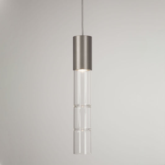 Bamboo Pendant Light - Metallic Bronze