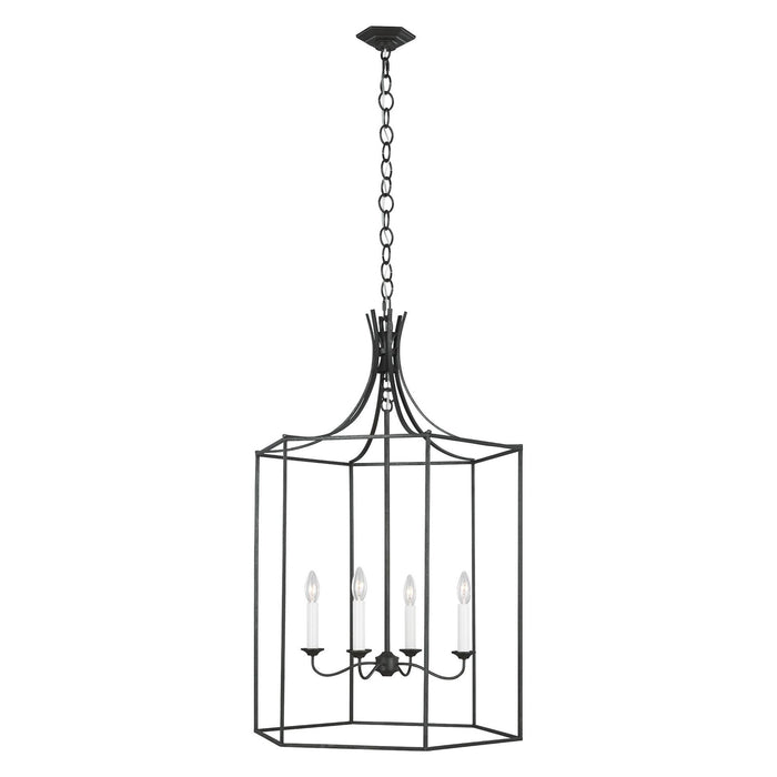 Bantry Large House Chandelier - Smith Steel Finish