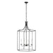 Bantry Large House Chandelier - Smith Steel Finish