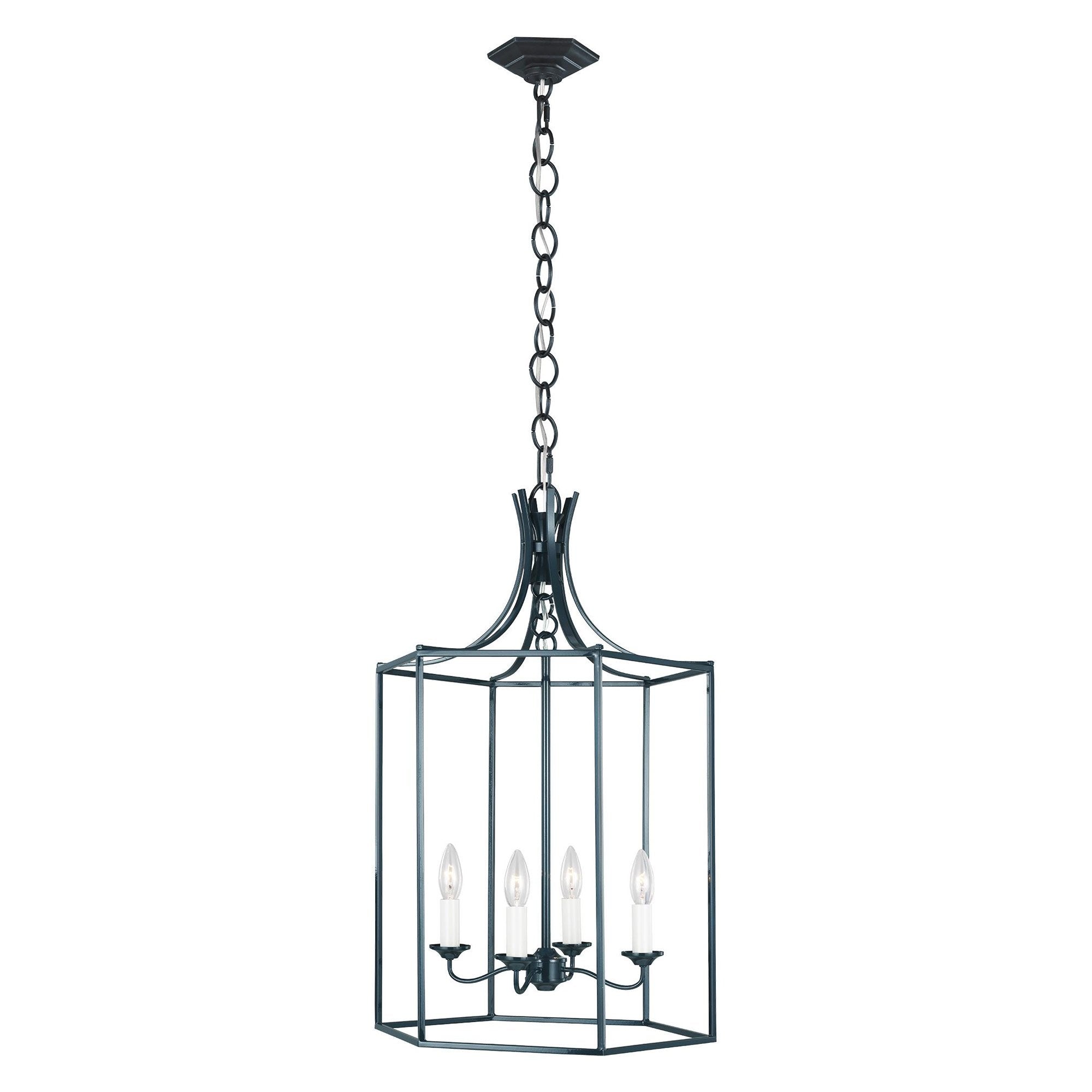 Bantry Medium House Chandelier - Dutch Blue Finish