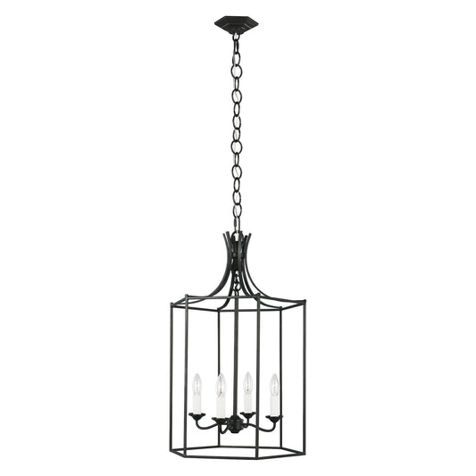 Bantry Medium House Chandelier - Smith Steel Finish