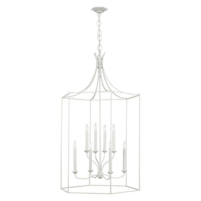 Bantry House Two Tier Chandelier - Gloss Cream Finish