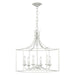 Bantry House Wide Chandelier - Gloss Cream Finish