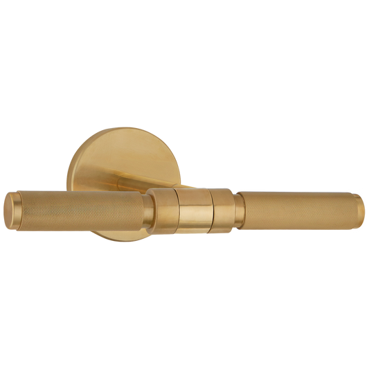 Barrett Small Picture Light - Natural Brass Finish