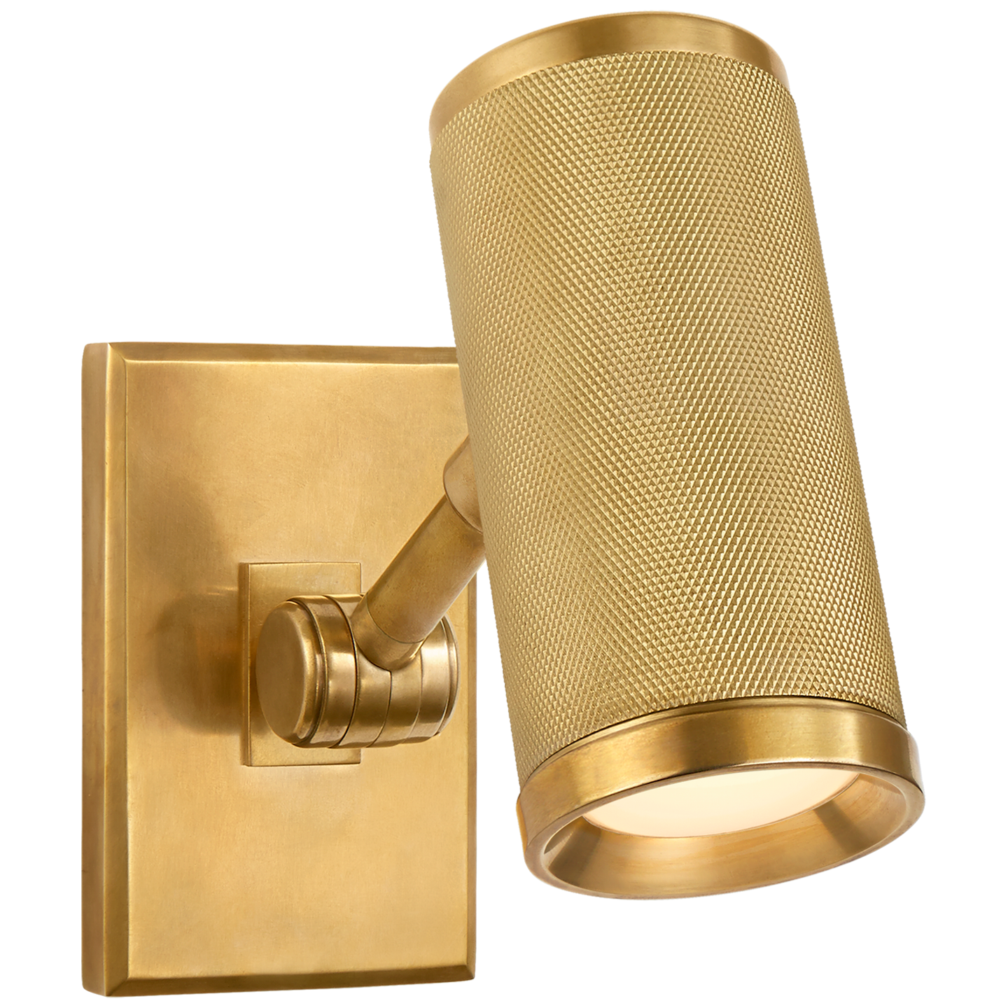 Barrett Mini Bed Light - Natural Brass Finish