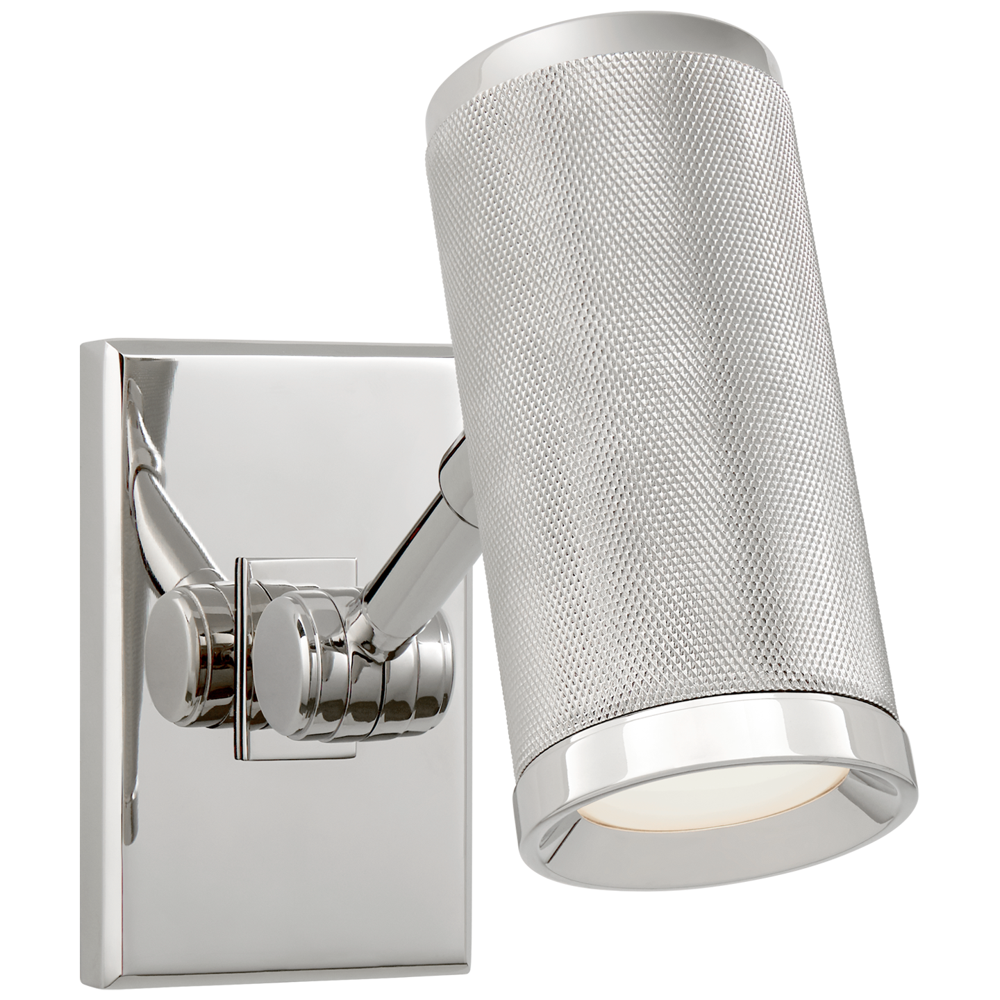 Barrett Mini Bed Light - Polished Nickel Finish