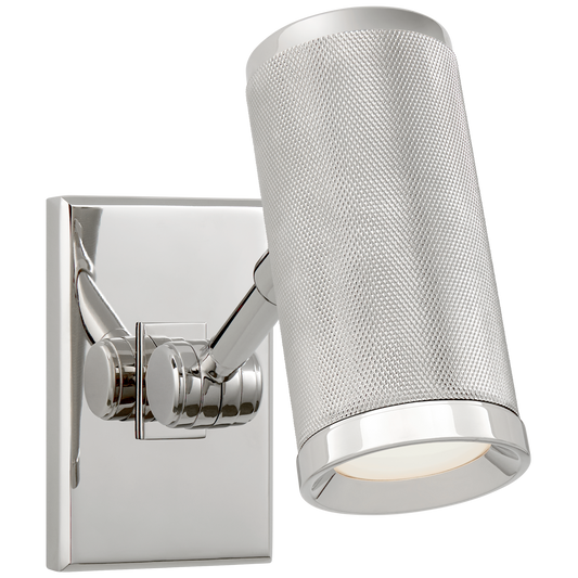 Barrett Mini Bed Light - Polished Nickel Finish