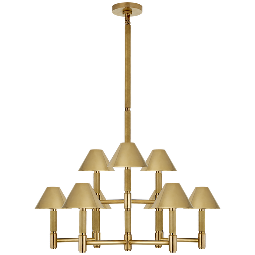 Turenne Small Sconce in Hand-Rubbed Antique Brass with Clear Glass – Shine  Design Home