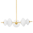 Load image into Gallery viewer, Barrow LED Chandelier - Aged Brass
