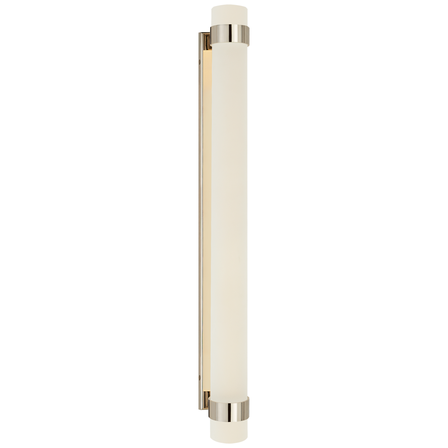 Barton Grande Bath Sconce - Polished Nickel Finish