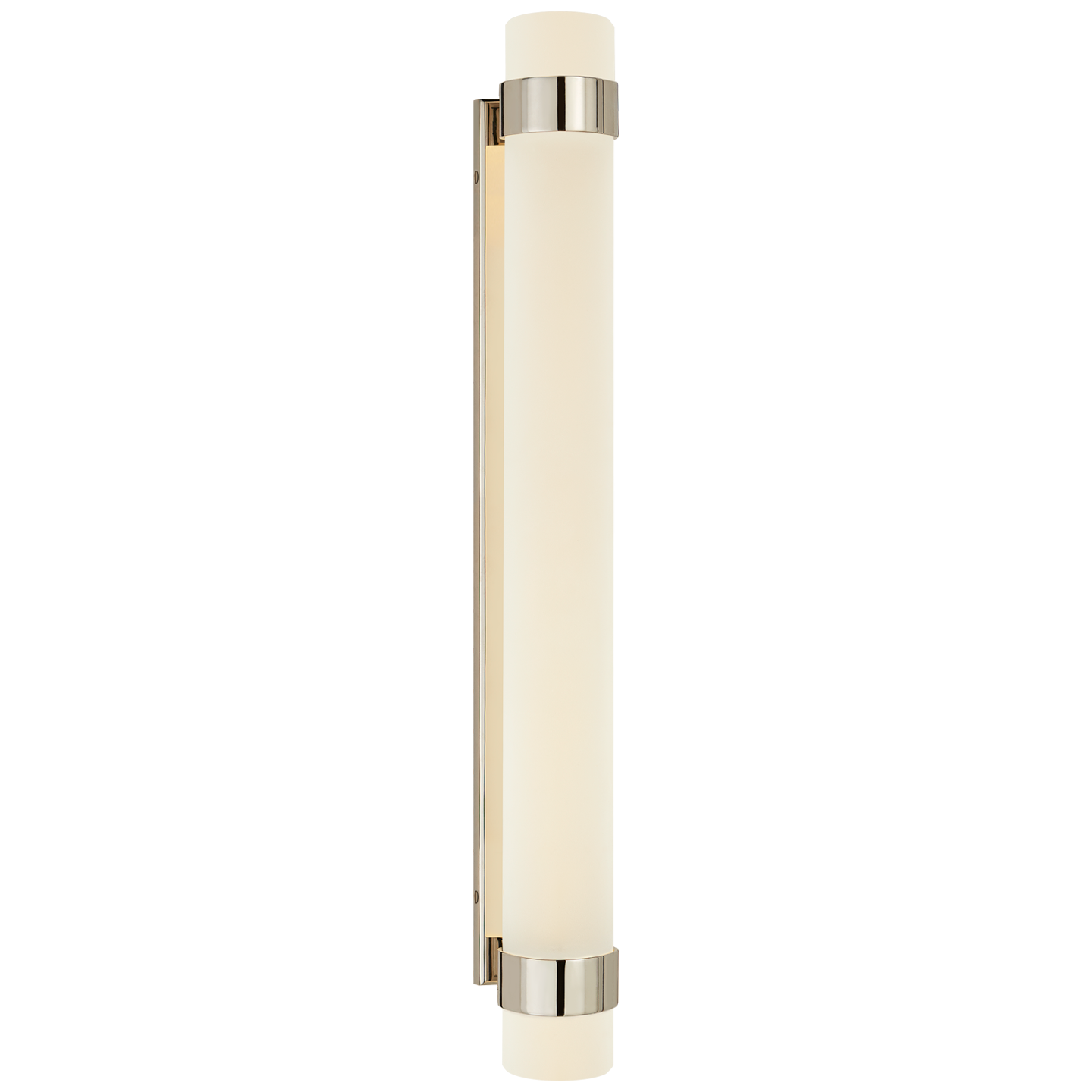 Barton Large Bath Sconce - Polished Nickel Finish