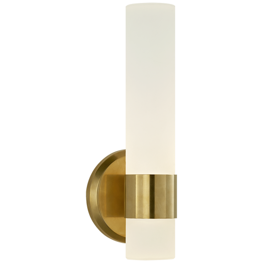 Barton Single Arm Sconce Natural Brass