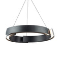 Load image into Gallery viewer, Battlestar LED Chandelier - Black Finish
