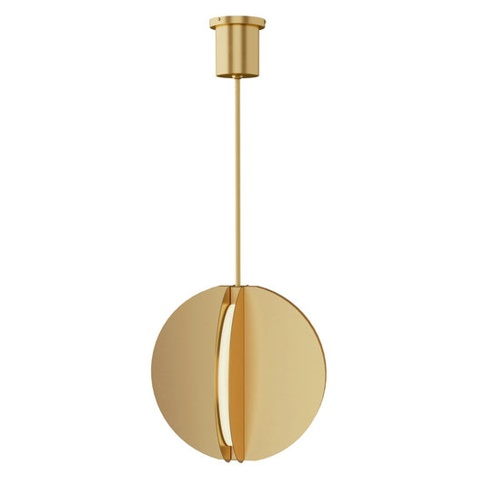 Bau 18 Pendant - Natural Brass Finish