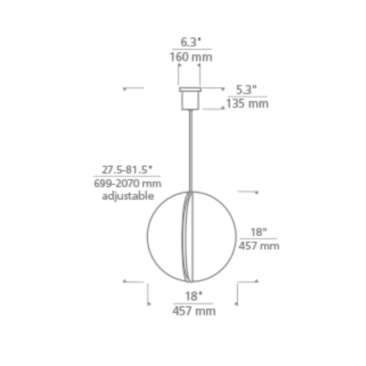 Bau 18 Pendant - Diagram