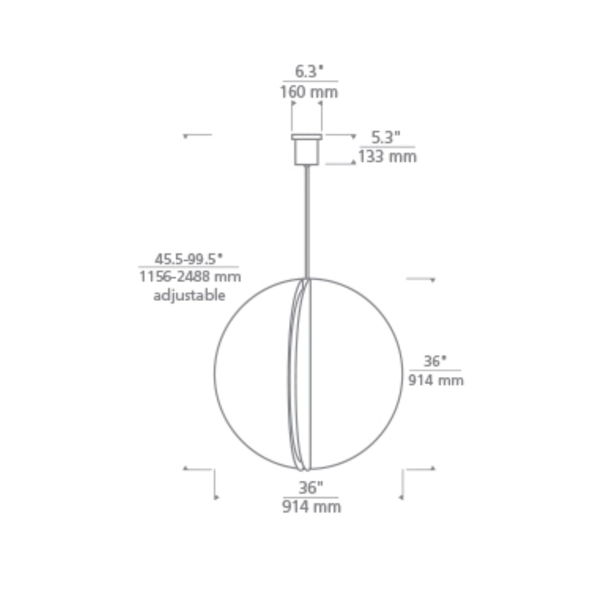 Bau 36 Pendant - Diagram