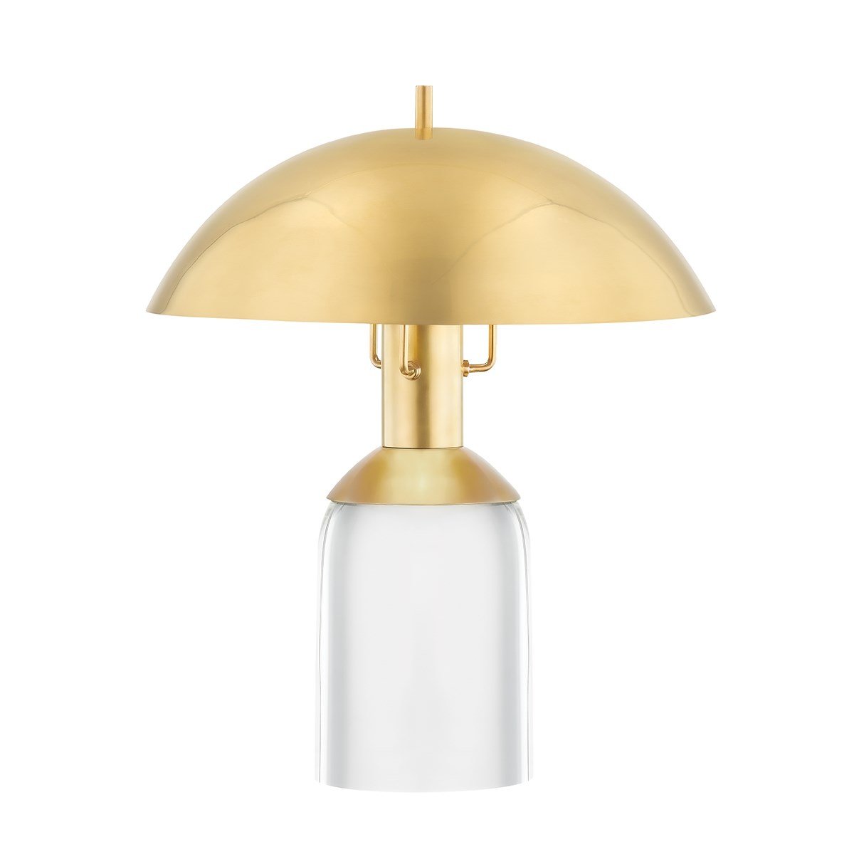 Bayside Tall Table Lamp - Aged Brass Finish