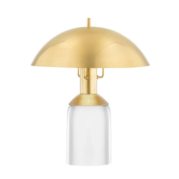Bayside Tall Table Lamp - Aged Brass Finish