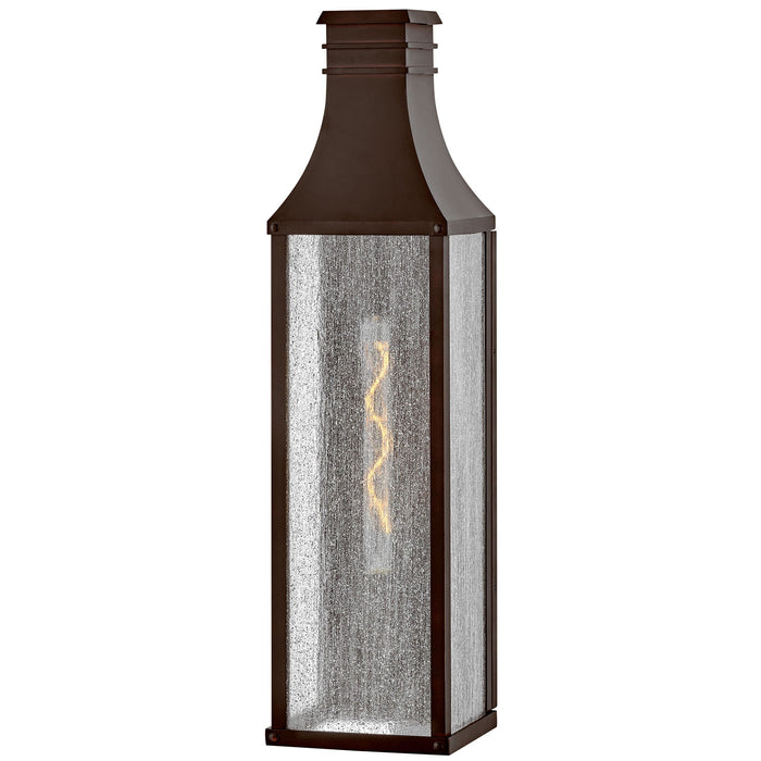 Beacon Hill Tall Outdoor Wall Sconce - Blackened Copper Finish