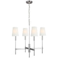 Load image into Gallery viewer, Beckham Medium Classic Chandelier - Polished Nickel Finish
