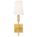 Beckham Classic Torch Wall Sconce - Burnished Brass Finish