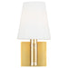 Beckham Classic Small Wall Sconce - Burnished Brass Finish