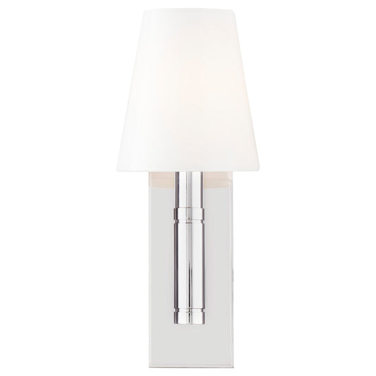 Beckham Classic Medium Wall Sconce - Polished Nickel Finish