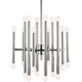 Load image into Gallery viewer, Beckham Medium Modern Chandelier - Polished Nickel Finish
