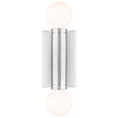 Load image into Gallery viewer, Beckham Modern Double Sconce - Polished Nickel Finish
