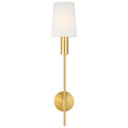 Load image into Gallery viewer, Beckham Modern Wall Sconce - Burnished Brass Finish
