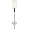 Load image into Gallery viewer, Beckham Modern Wall Sconce - Polished Nickel Finish
