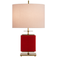 Load image into Gallery viewer, Beekman Small Table Lamp - Maraschino

