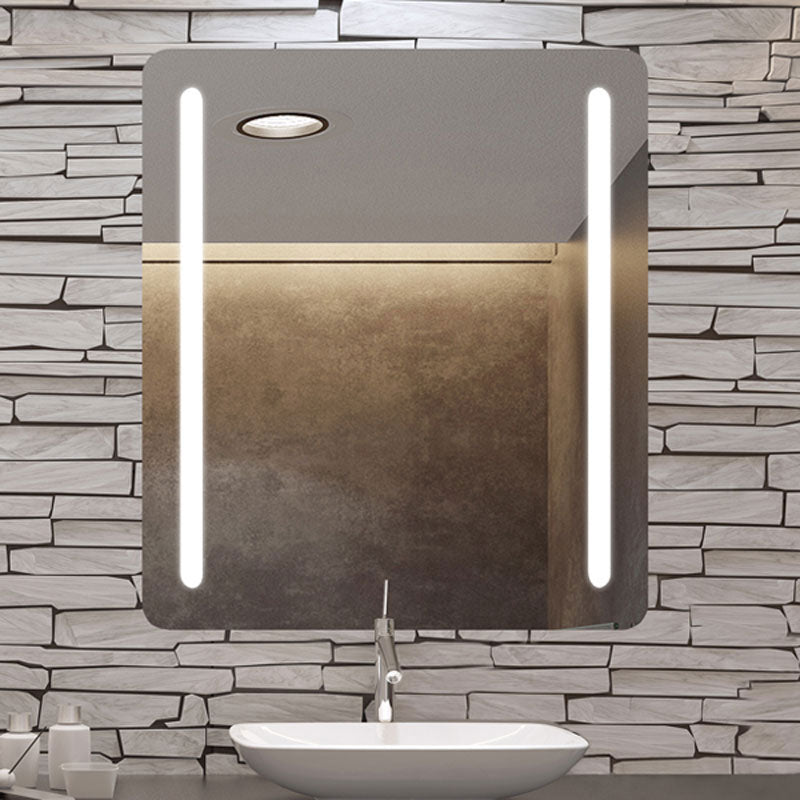 Bela Radius LED Lighted Mirror Display