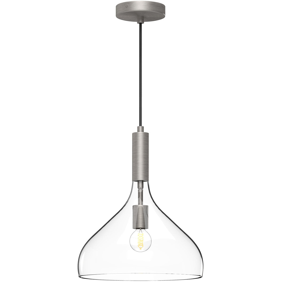 Belleview Pendant - Brushed Nickel