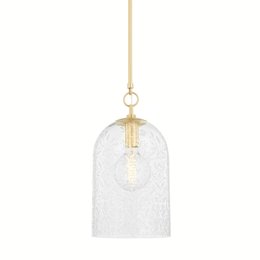 Belleville Pendant - Aged Brass