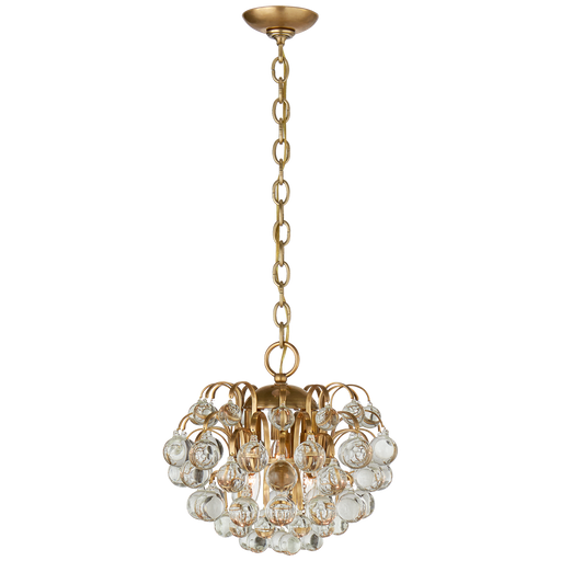 Bellvale Small Chandelier - Hand-Rubbed Antique Brass Finish