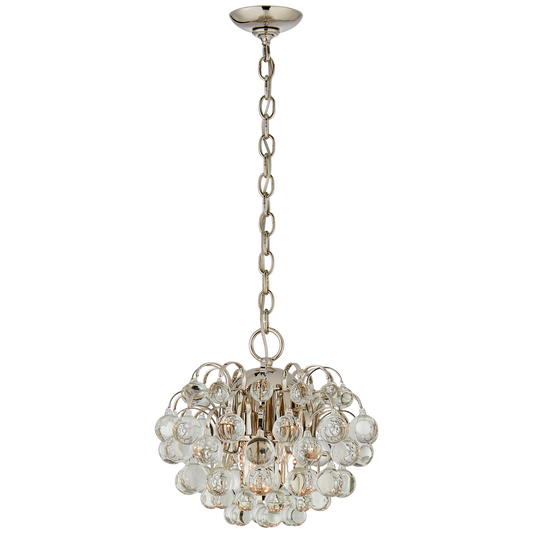 Bellvale Small Chandelier - Polished Nickel Finish