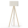 Load image into Gallery viewer, Belmont Floor Lamp - Oak/White
