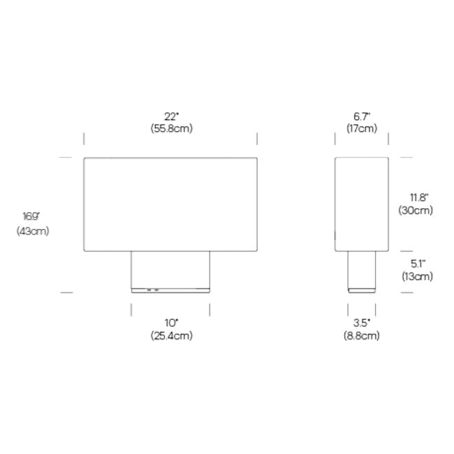 Belmont Table Lamp - Diagram