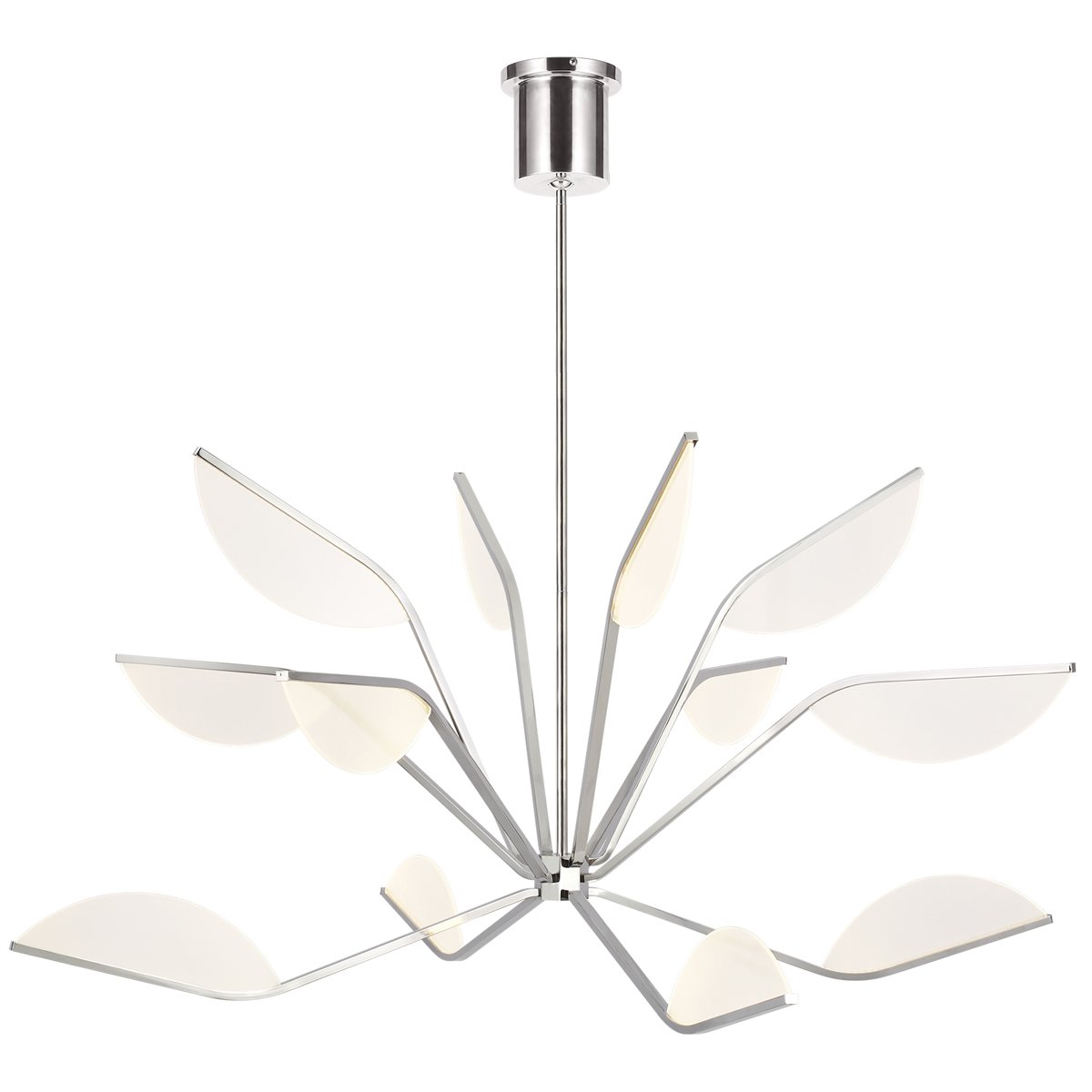 Belterra 48" Chandelier - Polished Nickel Finish
