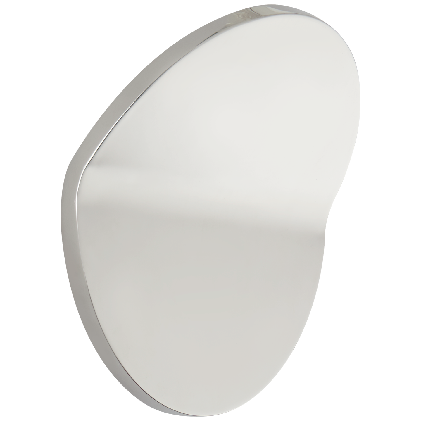 Bend Large Round Wall Sconce - Polished Nickel Finish