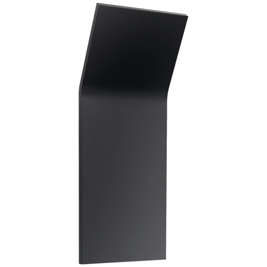 Bend Large Tall Wall Sconce - Matte Black Finish