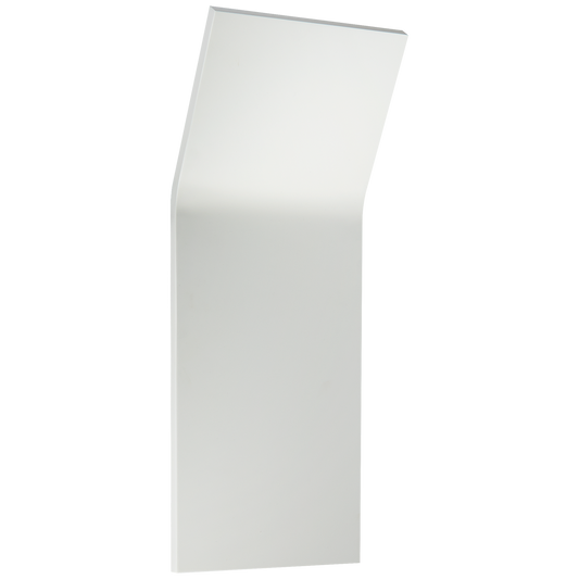 Bend Large Tall Wall Sconce - Matte White Finish