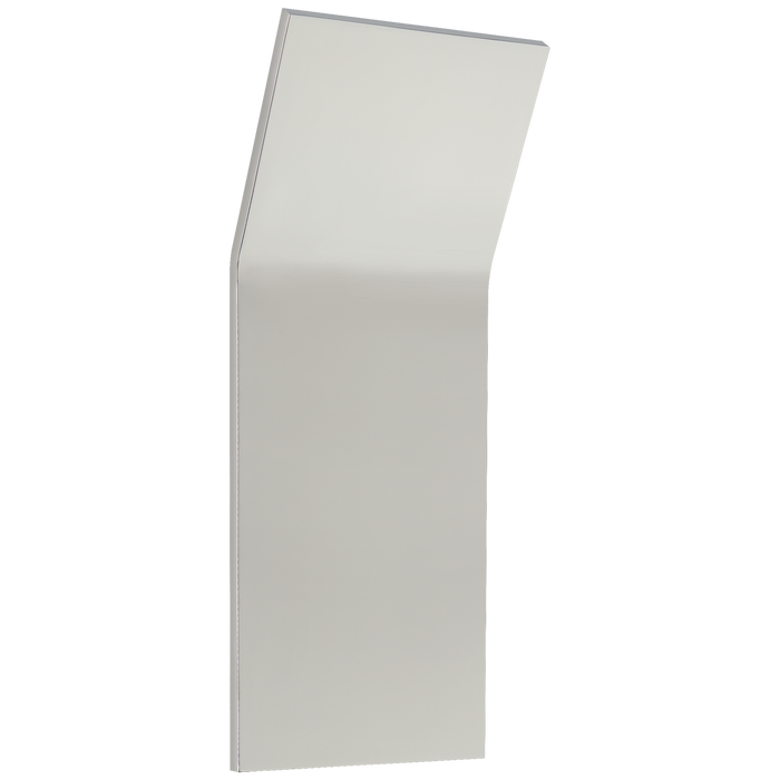 Bend Large Tall Wall Sconce - Polished Nickel Finish