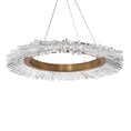 Load image into Gallery viewer, Benediction LED Chandelier - Aged Brass Finish
