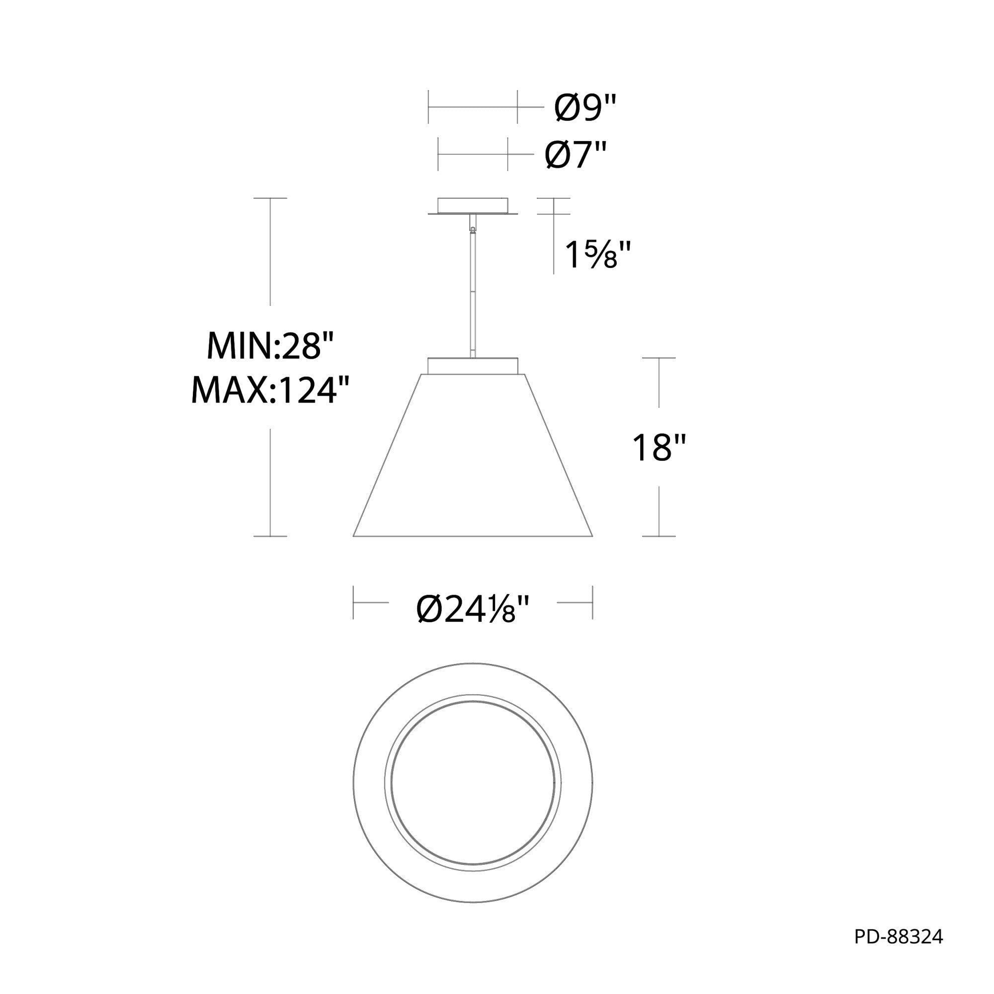 Bentley Pendant - Diagram