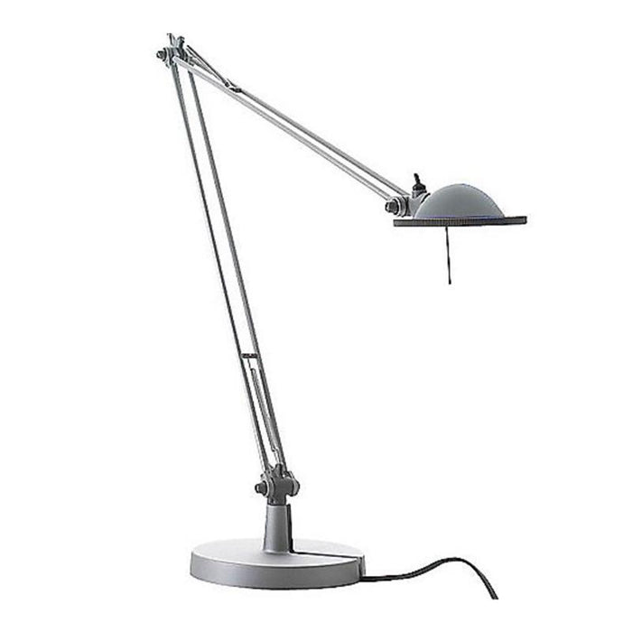Berenice Small Table Lamp - Aluminum/Aluminum Finish