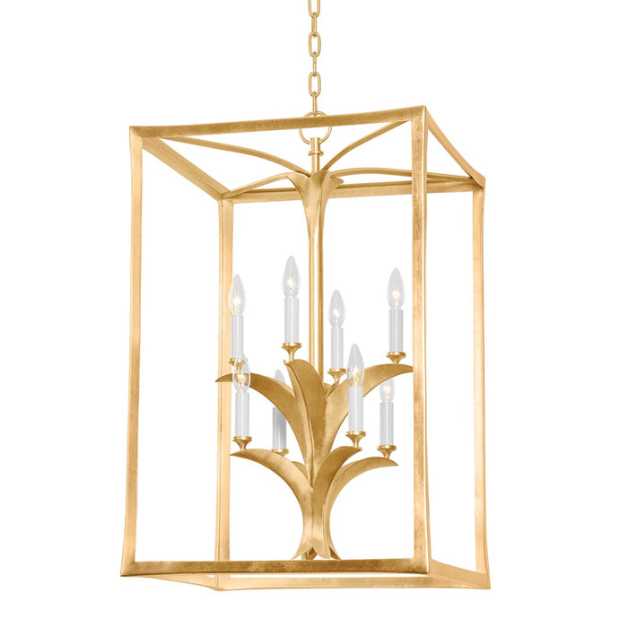 Bergamo Pendant - Vintage Gold Leaf