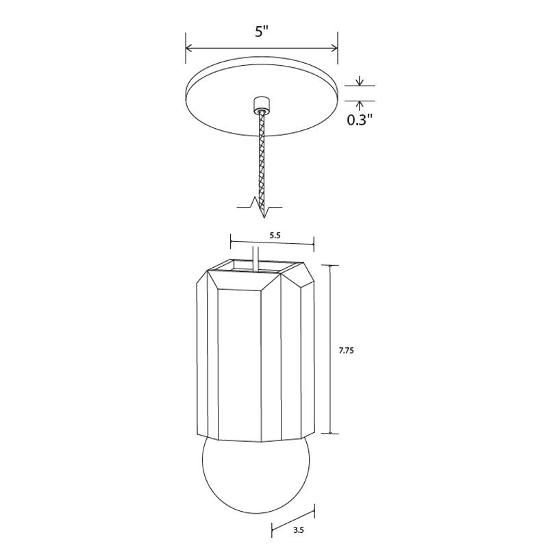 Bimar Pendant - Diagram