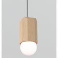 Load image into Gallery viewer, Bimar Pendant - White Washed Oak Finish
